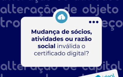 O que pode invalidar o seu certificado digital?